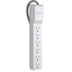 Fashion 6 Outlet Home/Office Surge Protector Surge Protectors & Power Strips
