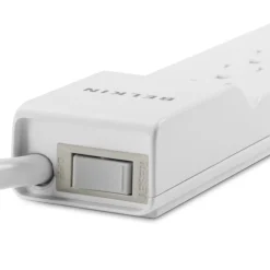 Fashion 6 Outlet Home/Office Surge Protector rotating plug 8' cord Surge Protectors & Power Strips