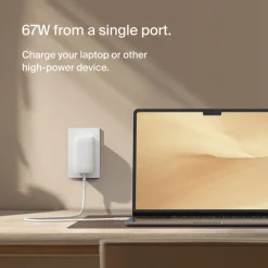 Outlet 3 Port USB-C Charger with PPS 67W Usb-C Chargers