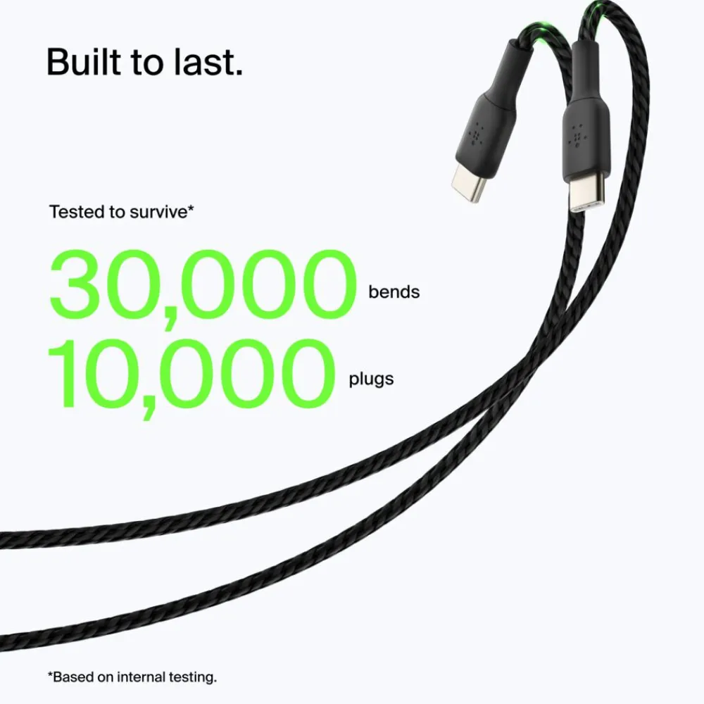 Online Braided USB-C to USB-A Cable (1m / 3.3ft, Black) Charging Cables|Usb-C Cables