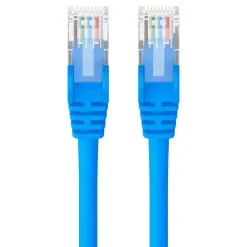 Discount Cat 6 Premium Snagless Patch Cable, 3 Feet, Blue Computer Cables