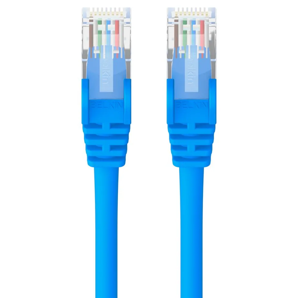 Discount Cat 6 Premium Snagless Patch Cable, 3 Feet, Blue Computer Cables