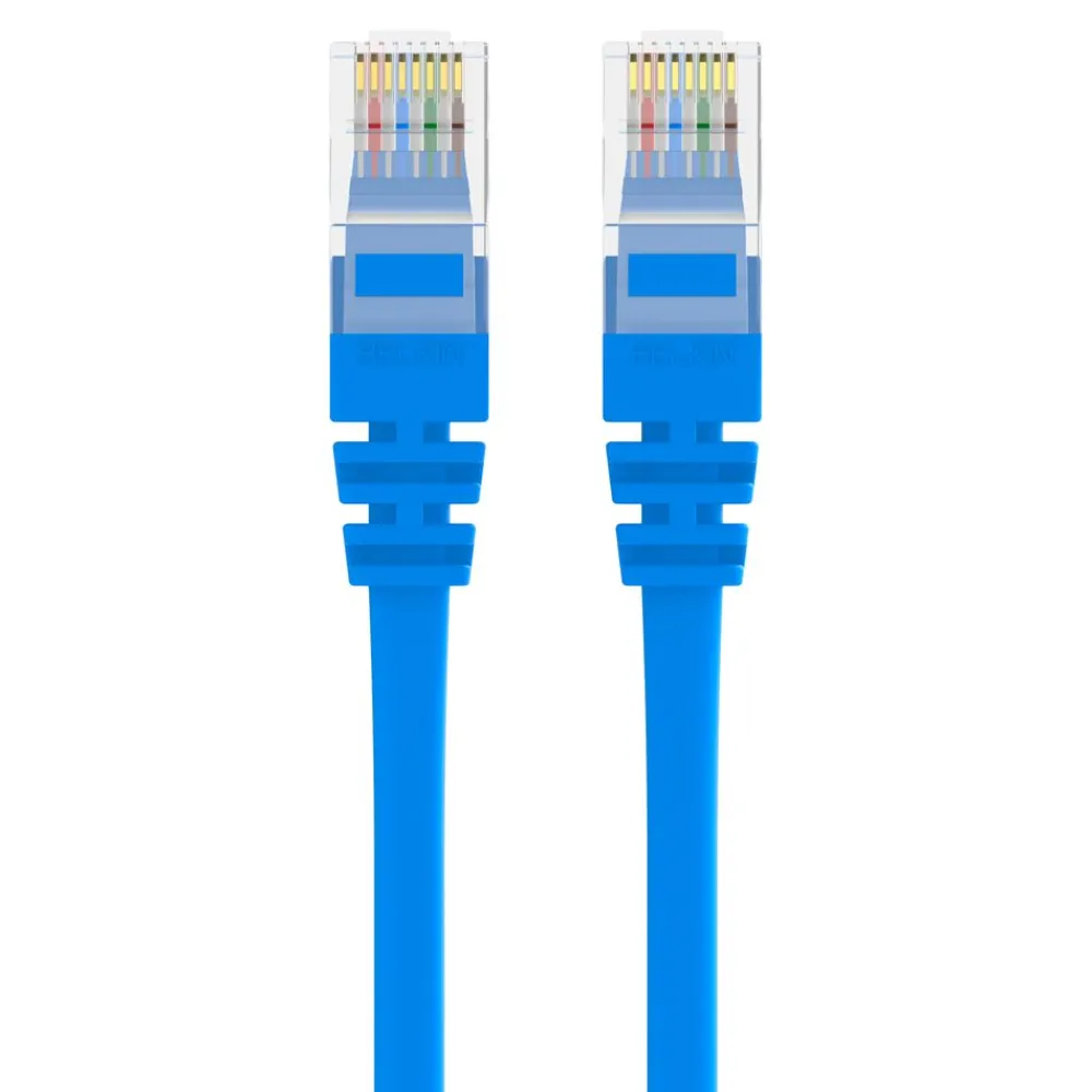 Discount Cat 6 Premium Snagless Patch Cable, 3 Feet, Blue Computer Cables