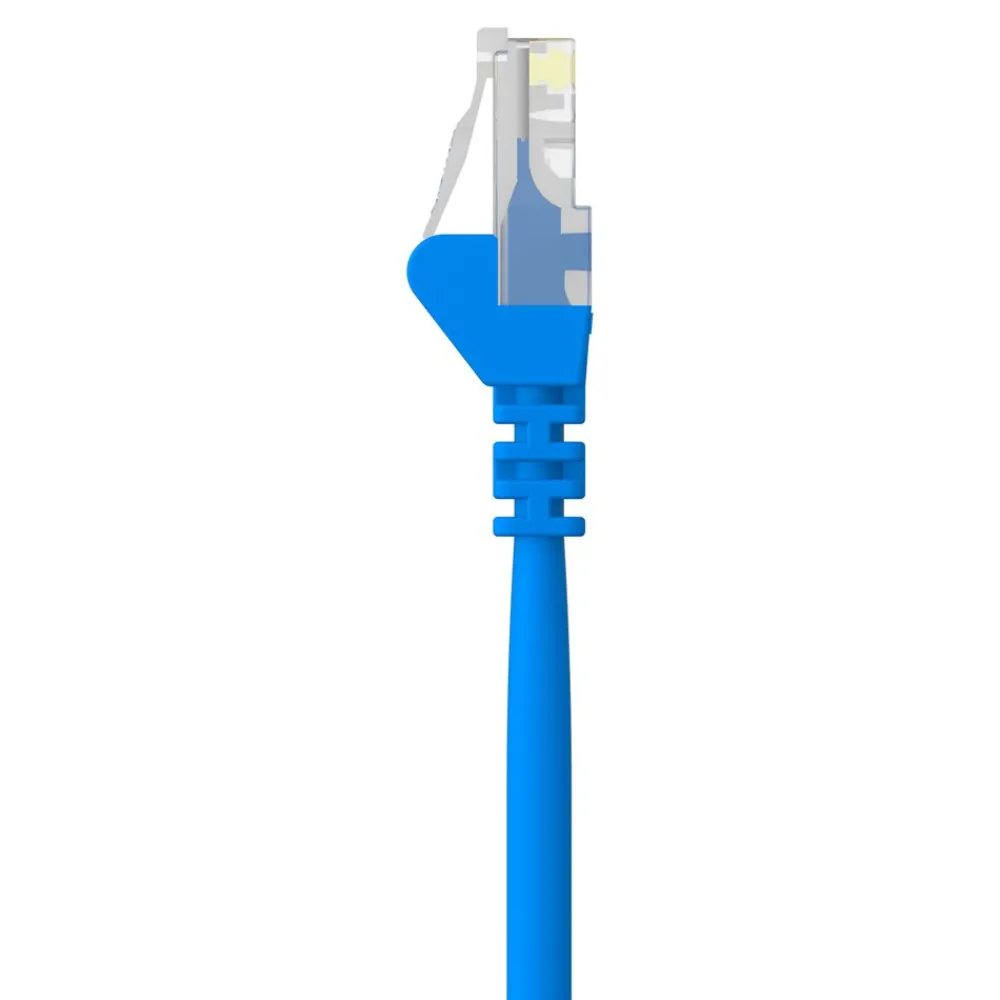 Discount Cat 6 Premium Snagless Patch Cable, 3 Feet, Blue Computer Cables