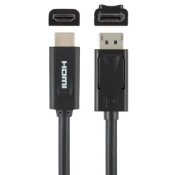 Sale DisplayPort to HDMI Cable, M/M, 4k Audio / Video Cables