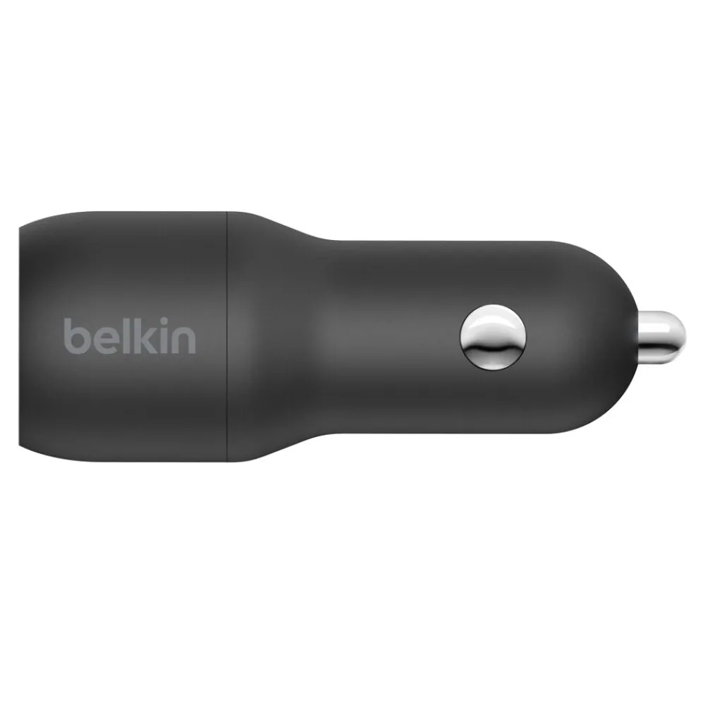 Clearance Dual USB-A Car Charger 24W + USB-A to USB-C Cable Car Chargers