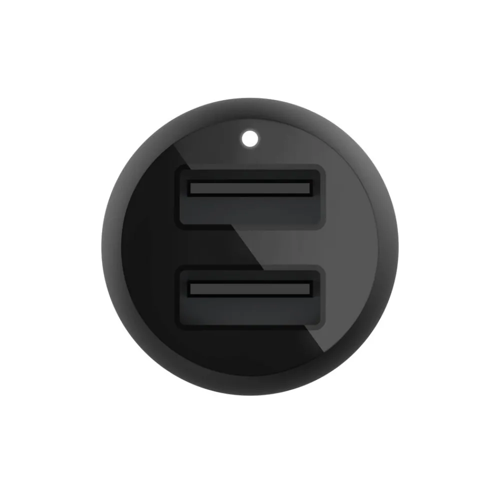Clearance Dual USB-A Car Charger 24W + USB-A to USB-C Cable Car Chargers