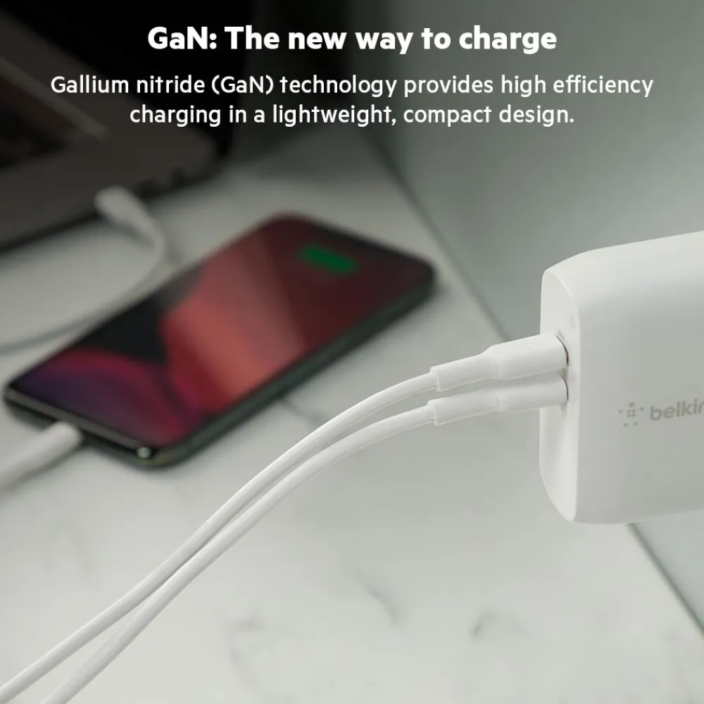 Discount Dual USB-C PD GaN Wall Charger 68W Gan Chargers|Usb-C Chargers