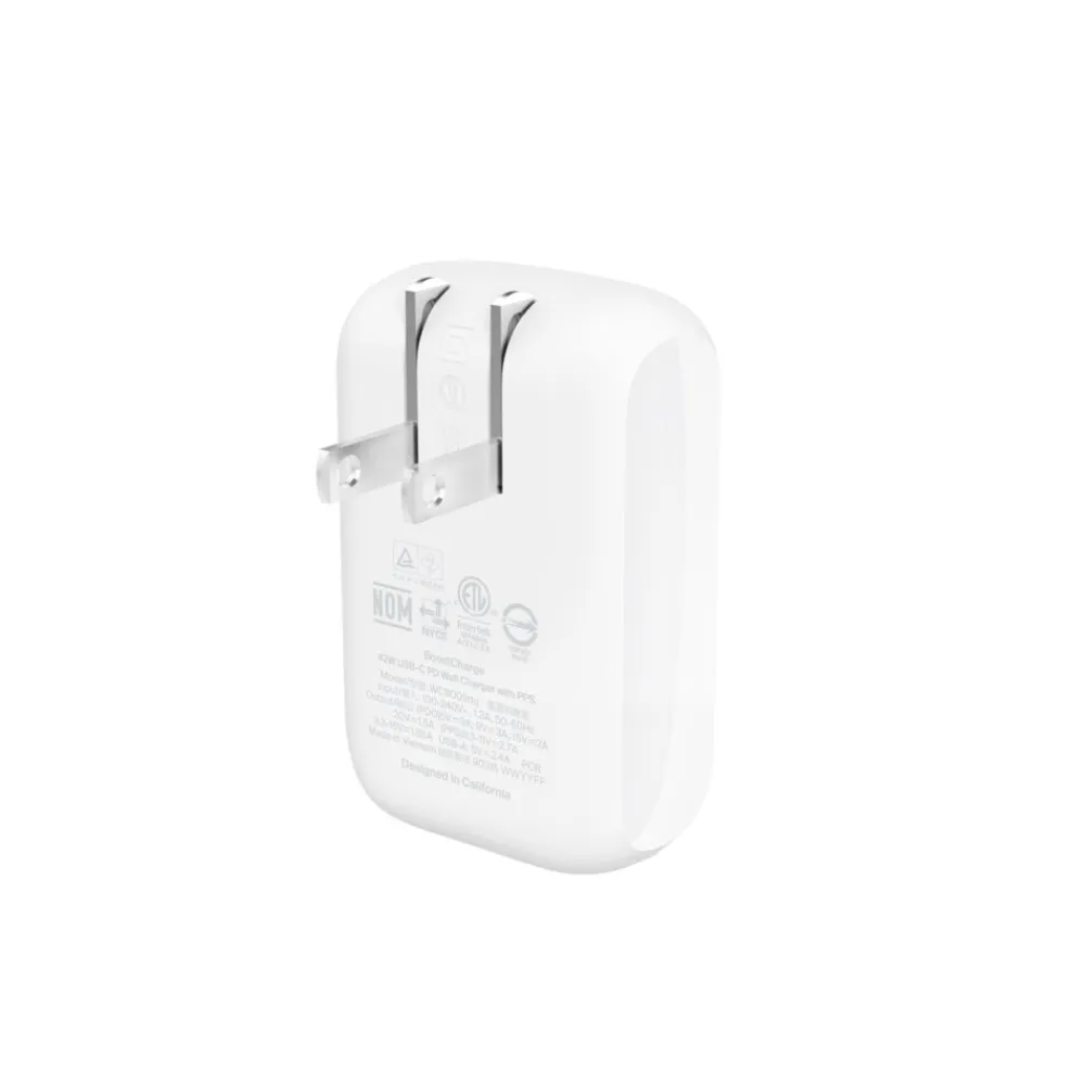 Outlet Dual Wall Charger 42W Usb-C Chargers