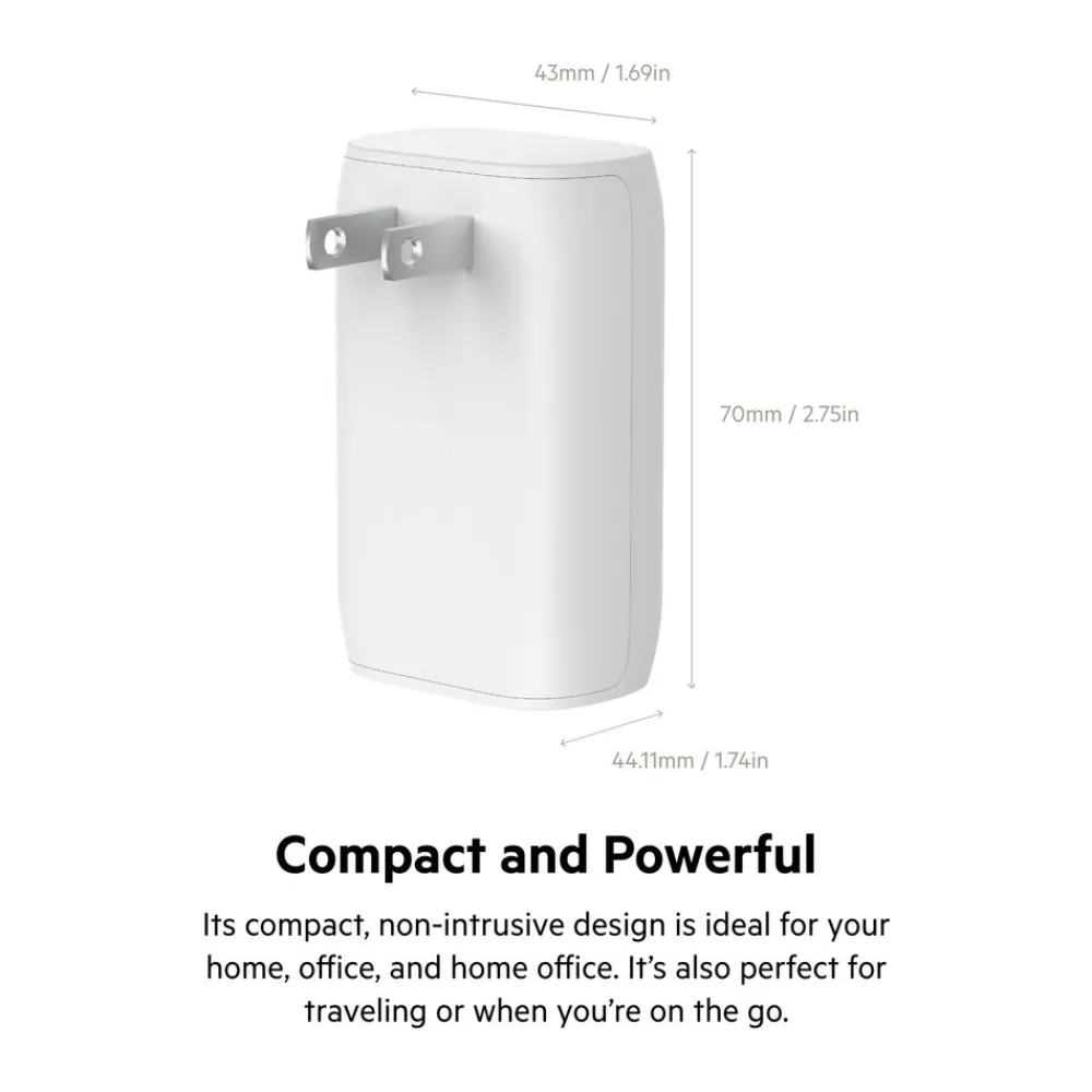 Clearance Dual Wall Charger with PPS 37W Usb-C Chargers