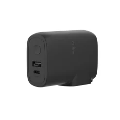 Outlet Hybrid Wall Charger 25W + Power Bank 5K Usb-C Chargers|Power Banks