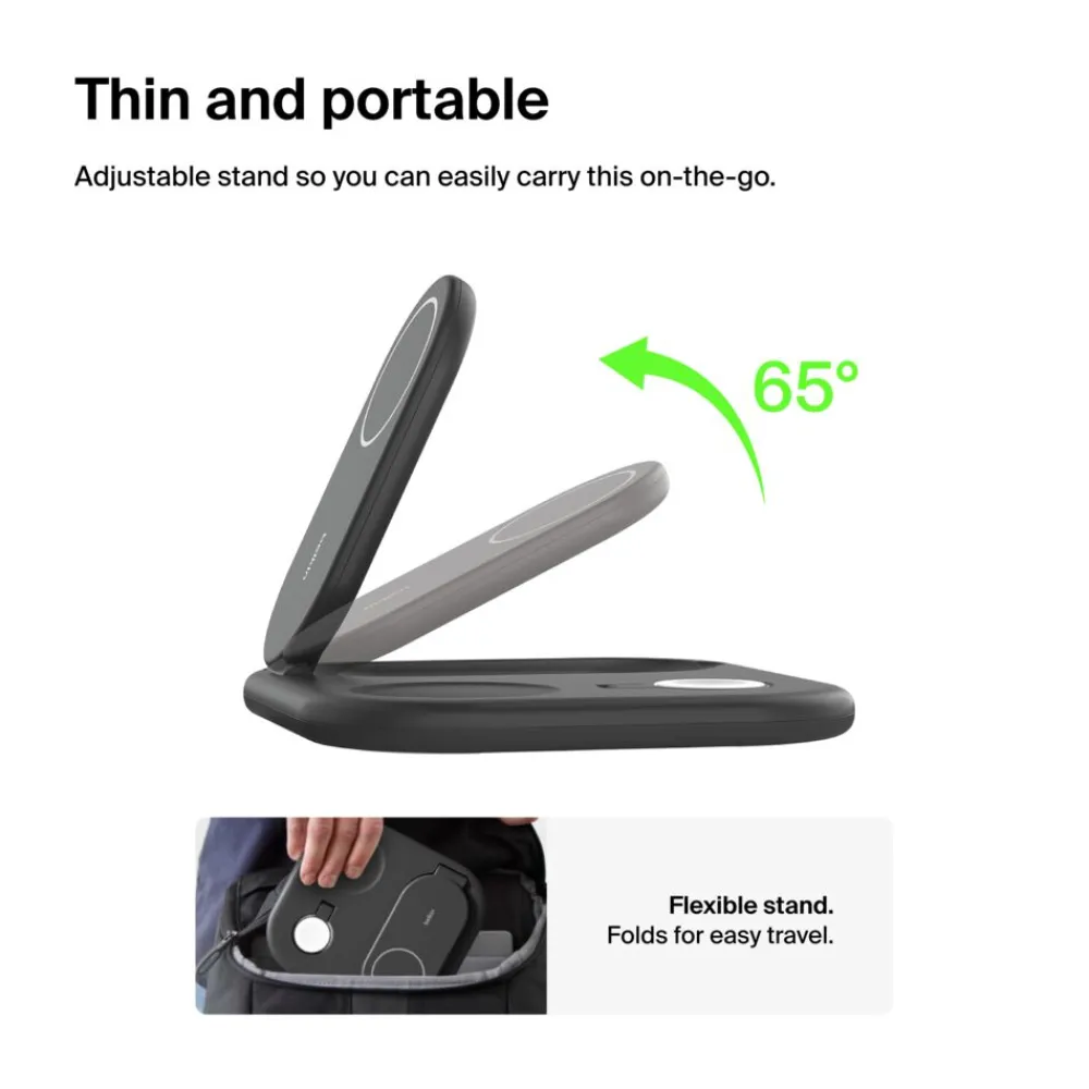 New 3-in-1 Magnetic Foldable Wireless Charger with Qi2 15W Wireless Charging Pads|Wireless Charging Stands