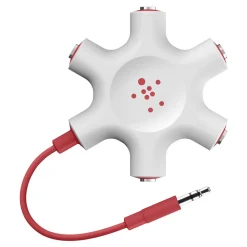 Hot 5-Jack 3.5 mm Audio Headphone Splitter Audio / Video Cables