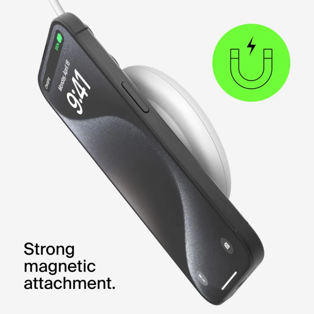Outlet Magnetic Wireless Charging Pad with Qi2 15W Wireless Charging Pads