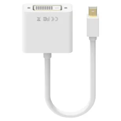 New Mini DisplayPort to DVI Adapter, M/F, 1080p Audio Video Adapters