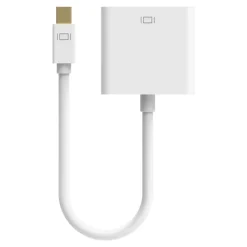New Mini DisplayPort to DVI Adapter, M/F, 1080p Audio Video Adapters