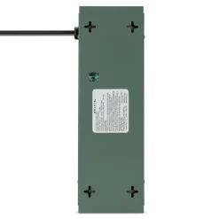 Sale 10-Outlet Metal Surge Protector with 15ft Power Cord Surge Protectors & Power Strips