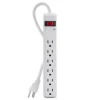 Sale 6-Outlet Surge Protector with 3-foot Power Cord Surge Protectors & Power Strips