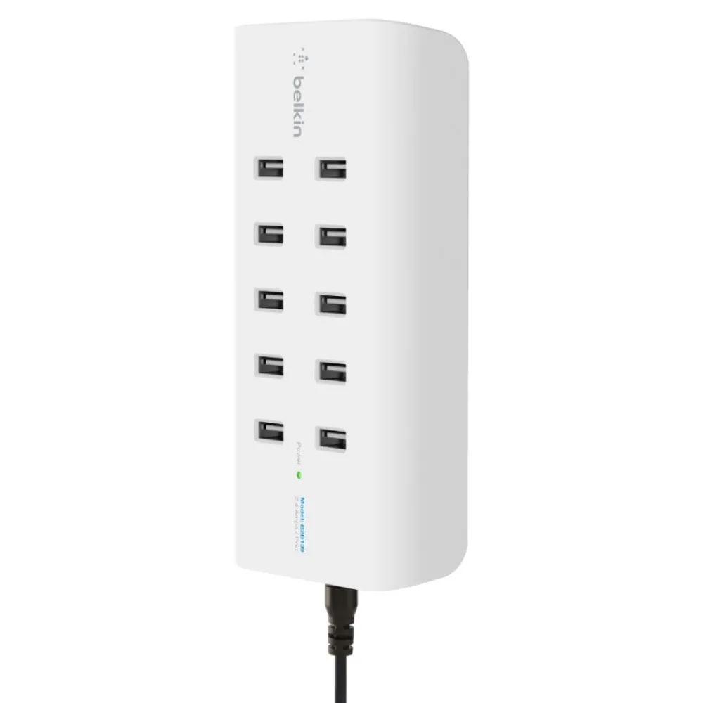Outlet 10-Port USB Charging Station Surge Protectors & Power Strips