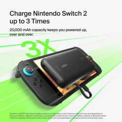 Online Power Bank 20K (30W) for Nintendo Switch 2 Nintendo Switch 2 Accessories New