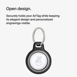 New Reflective Secure Holder with Key Ring for Apple AirTag Airtag Accessories