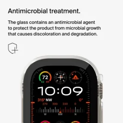 Sale TemperedCurve 2-in-1 Treated Screen Protector + Bumper for Apple Watch Ultra/Ultra 2 Screen Protectors For Apple Watch / Ipad / Macbook