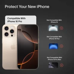 Clearance TemperedGlass Treated Screen Protector for iPhone 16 Pro Screen Protectors For Iphone