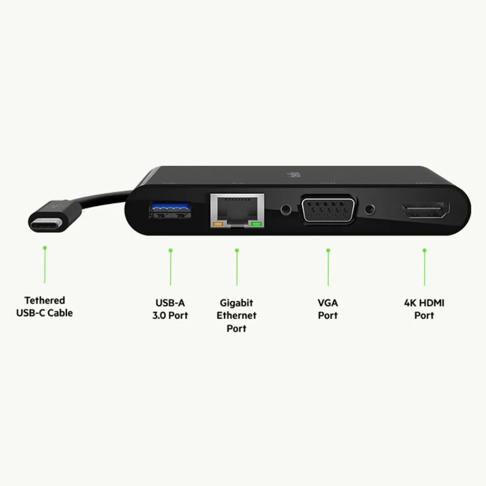 New USB-C 5-in-1 Hub Plus 100W Usb & Usb-C Hubs
