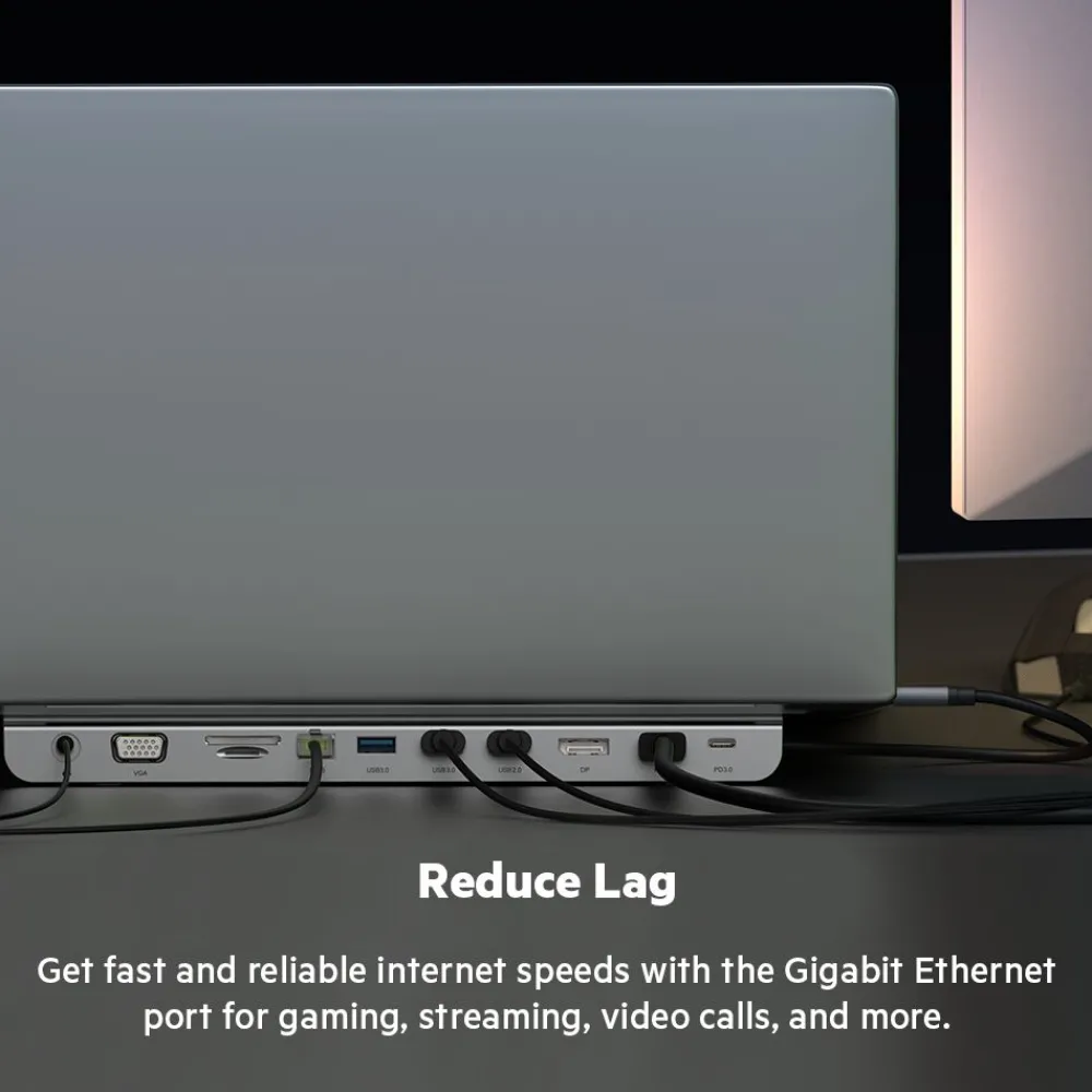 New USB-C 11-in-1 Multiport Dock Laptop Docking Stations