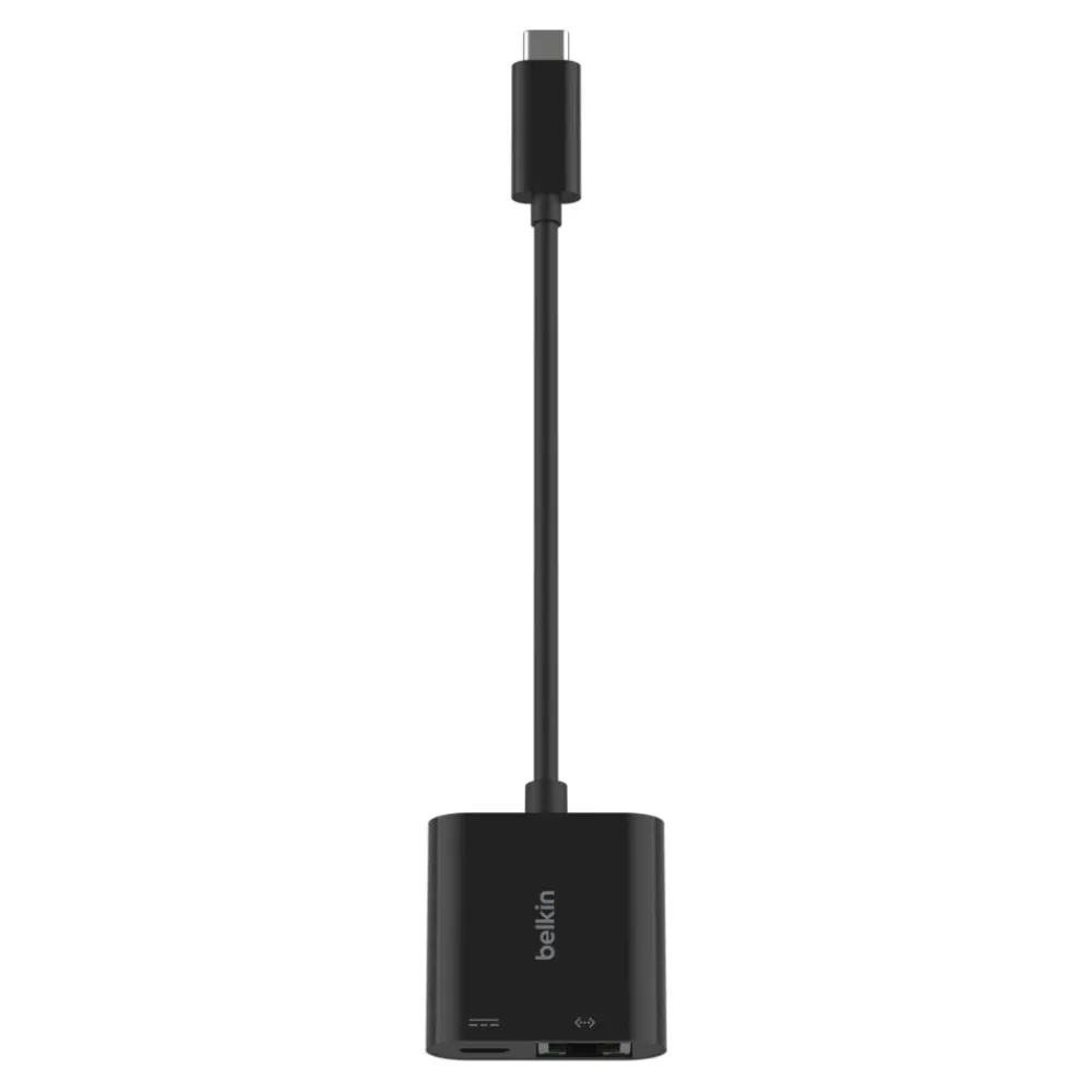 Fashion USB-C to Ethernet + Charge Adapter 100W Usb-C Adapters|Ethernet Adapters
