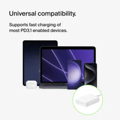 Fashion 200W 4-Port USB-C GaN Charger Gan Chargers|Usb-C Chargers
