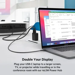 Hot 46.5W Power Hub Usb-C Chargers
