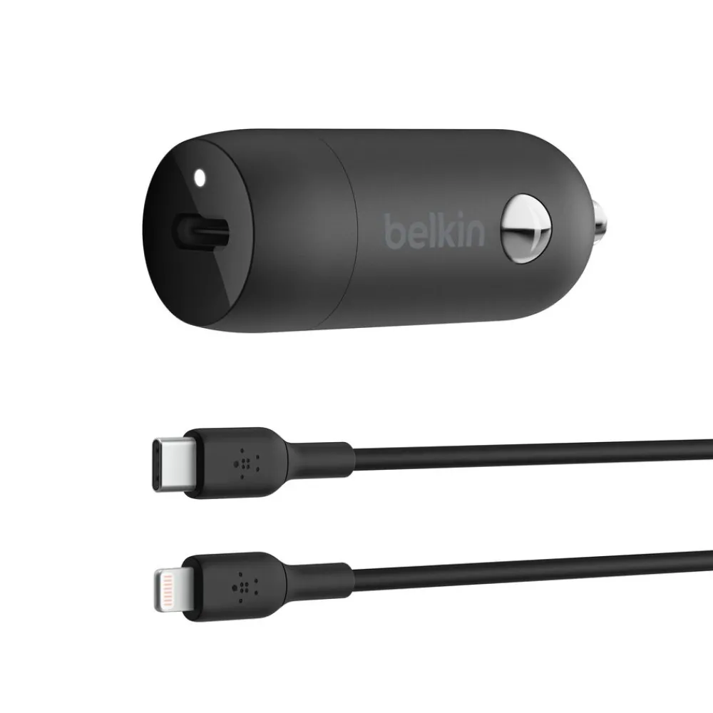 Online 30W USB-C Car Charger + USB-C to Lightning cable Car Chargers