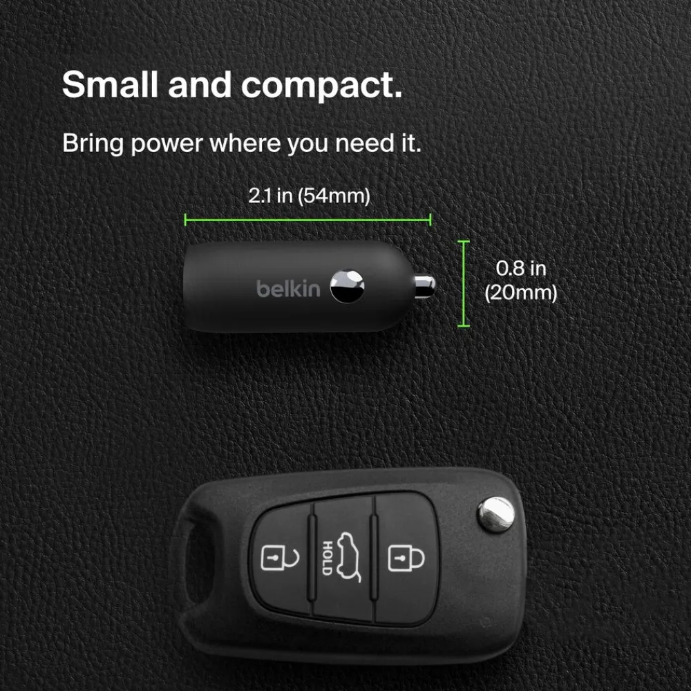 Online 30W USB-C Car Charger + USB-C to Lightning cable Car Chargers