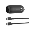 Hot 30W USB-C Car Charger + USB-C to USB-C cable Car Chargers
