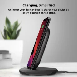 Online 15W Wireless Charging Stand + QC 3.0 24W Wall Charger Wireless Charging Stands
